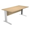 Scrivania Artexport PRESTO Rovere Metallo Melammina 160 x 80 x 72 cm