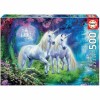 Puzzle Educa Unicorns In The Forest 500 Pezzi 34 x 48 cm