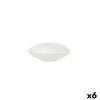 Ciotola Quid Select Bianco Plastica 13 x 11 x 3,5 cm (6 Unità)