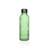 Bottiglia Versa 500 ml Verde Vetro Alluminio 7 x 22,7 x 7 cm