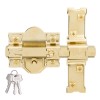 Chiavistello di sicurezza Fac 301-r/80 Dorato Acciaio 50 mm 80 mm