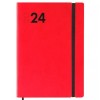 Agenda Finocam Dynamic Mara 2024 Rosso A5 14 x 20,4 cm