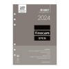 Ricarica dell'agenda Finocam Open R1097 2024 Bianco 15,5 x 21,5 cm
