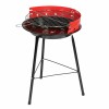 Barbecue Nero Rosso 34 x 34 x 55 cm