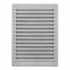 Griglia di ventilazione EDM 87734 Grigio 13,5 x 20,5 cm Zanzariera