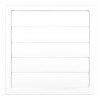 Griglia di ventilazione EDM 87736 Bianco 17 x 17 cm