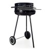 Barbecue a Carboni con Ruote Acciaio inossidabile Ferro (41,5 x 71 x 42,5 cm)