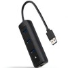 Hub USB NANOCABLE 10.16.4604 Nero