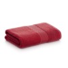 Asciugamano per lavabo Paduana Rosso Granato 100 % cotone 500 g/m² 50 x 100 cm