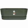 Vaso rettangolare da Balcone Elho   50 cm Verde Plastica Ovalada