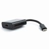 Adattatore USB C con HDMI GEMBIRD WNP-RP300-01 4K Ultra HD USB-C 3.1 Nero