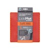 Ciotola per cani Lickimat Orange polipropilene TPR