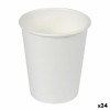 Set di Bicchieri Algon Cartone Monouso Bianco 24 Unità (50 Pezzi)
