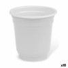 Set di Bicchierini da Chicchetto Algon Riutilizzabile Bianco Plastica 72 Pezzi 50 ml (18 Unità)