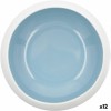 Ciotola Ariane Organic Ceramica Azzurro (12,3 cm) (12 Unità)