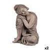 Statua Decorativa da Giardino Buddha Poliresina 23 x 34 x 28 cm (2 Unità)