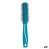 Spazzola Rotonda Verde Silicone Plastica (12 Unità)