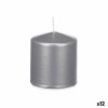 Candela Argentato 9 x 10 x 9 cm (12 Unità)
