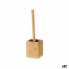 Scopino per il Bagno Bambù Plastica 10 x 36 x 10 cm (12 Unità)