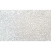 Gomma Eva Fama Glitter 10 Fogli Bianco 50 x 70 cm