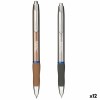 Penna Sharpie SGEL Metallic Azzurro Argentato Rame 0,7 mm (12 Unità)