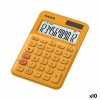 Calcolatrice Casio MS-20UC 2,3 x 10,5 x 14,95 cm Arancio (10 Unità)