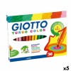 Set di Pennarelli Giotto Turbo Color Multicolore (5 Unità)