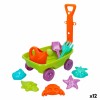 Set di giocattoli per il mare Colorbaby Carriola polipropilene (12 Unità)