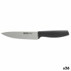 Coltello da Cucina Quttin Laos Nero Argentato 15 cm (36 Unità)