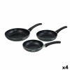Set di padelle Quttin Alluminio 24 cm 3 Pezzi (4 Unità)