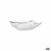 Vassoio per aperitivi Quid Select Vidrio Trasparente 12,5 x 9 x 3,5 cm (12 Unità)