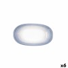 Vassoio per aperitivi Bidasoa Lea Hydrozero Bianco 19 x 11 cm (6 Unità)