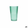 Bicchiere di acqua Quid Iris Verde Plastica 600 ml (12 Unità)