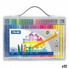 Set di Pennarelli Milan Conic Multicolore 50 Pezzi (12 Unità)
